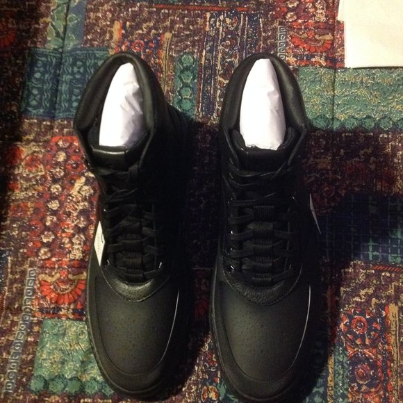 Cole Haan Men's GrandPro Crossover Black Leather WR Sneakerboots - 11.5M - NIB - Picture 1 of 12